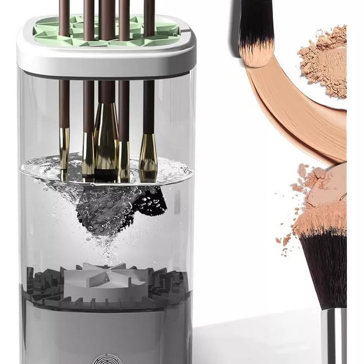 Limpiador Eléctrico Automático De Brochas De Maquillaje