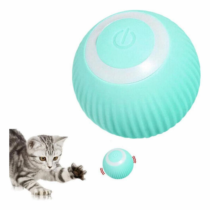 pelota juguete giratoria recargable para perros o gatos