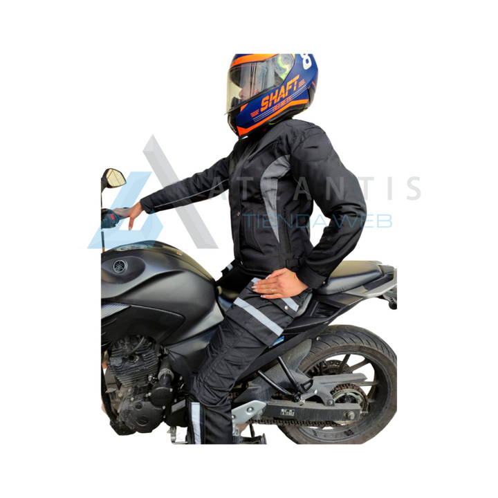 Traje De Protección Antifricción Mujer Moto