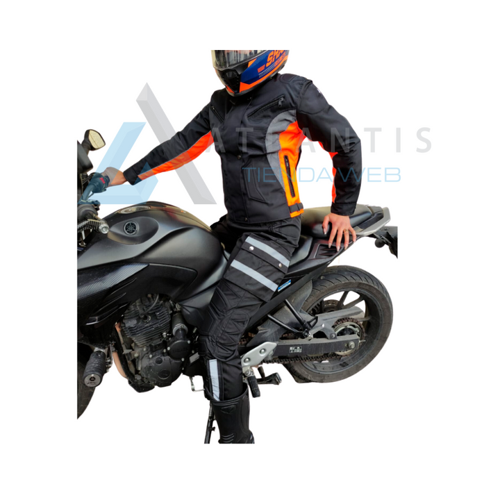 Traje De Protección Antifricción Mujer Moto